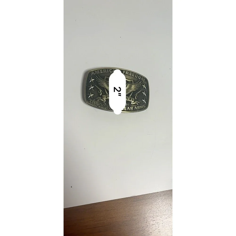 WESTERN BELT BUCKLE 2ND. AMENDMENT AMERICAN FREEDOM MEN/WOMEN